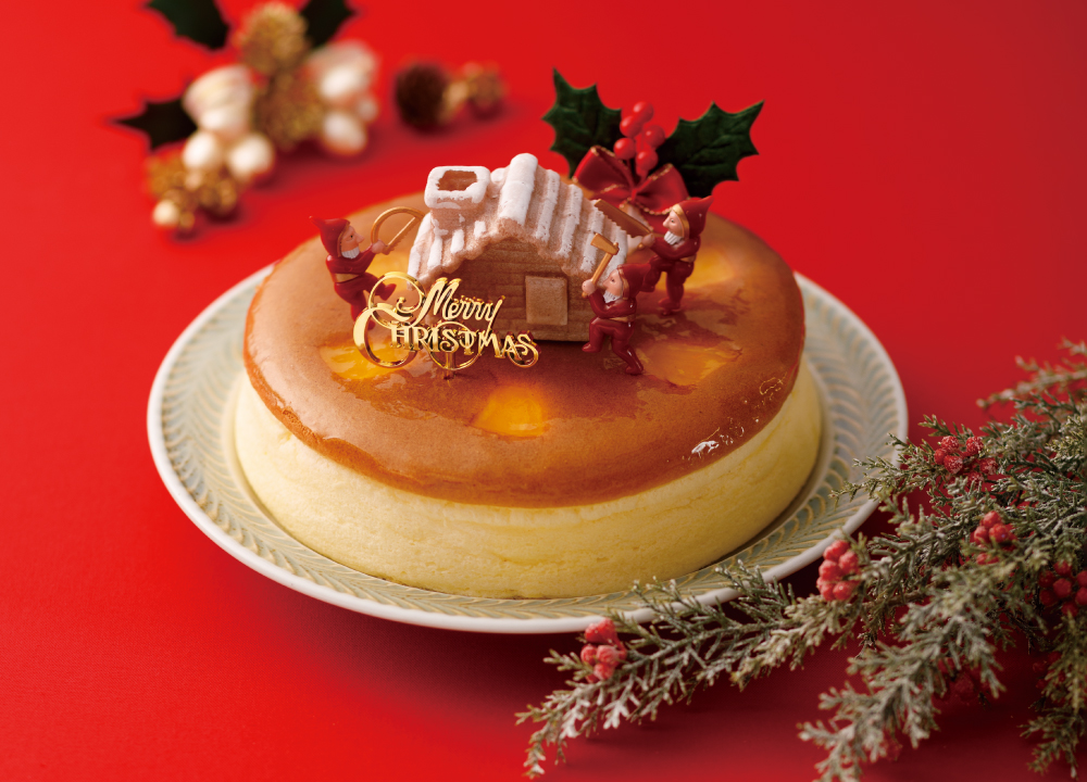 クリスマスチーズケーキ 洋菓子店 赤い風船 大人気 ふわ とろ チーズケーキ フォンダンフロマージュ をはじめ 美味しいお菓子たちをお届けする1968年創業の洋菓子店です
